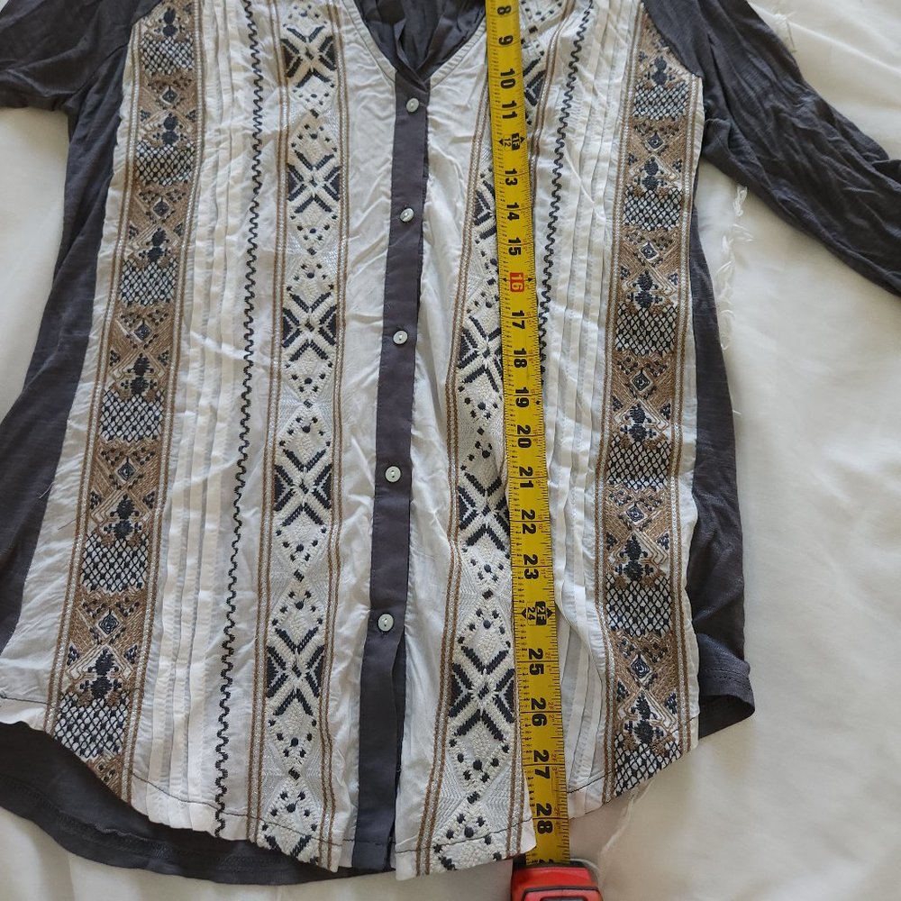 Anthropologie Tiny Lucinda Embroidered Top - Picture 7 of 7
